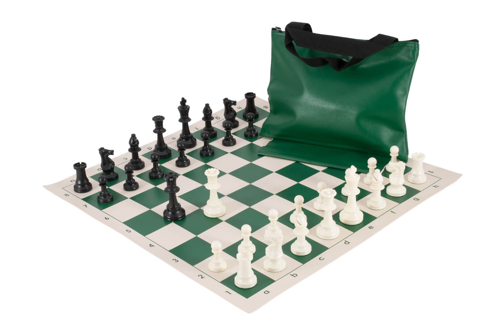 Double Weighted Chess Set, Board, and Bag